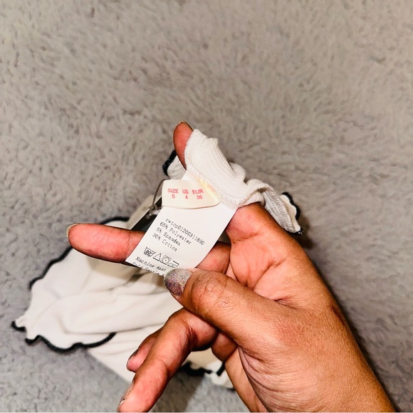 Romwe lettuce trim one shoulder top - Picture 4 of 6